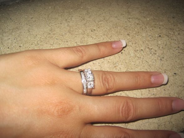May I please see your 3 stone e-rings? :  wedding 252