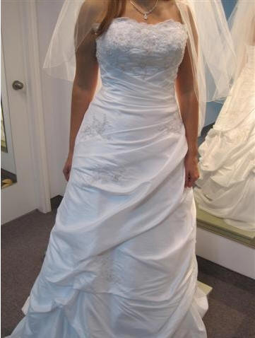 I really dont think I need anything under it HATE my Spanx wedding Dress