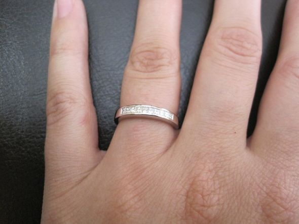 My wedding ring came in yesterday! :  wedding Rings 02