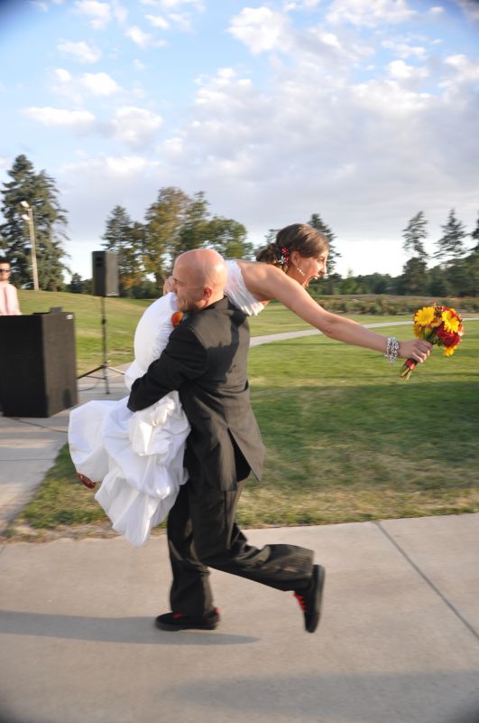 What's the 1 picture you feel completely captured the emotion of your day? :  wedding KJ Wedding