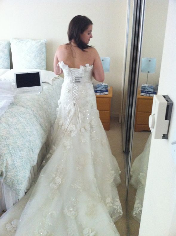 Update on Rhianna Royale! :) :  wedding dress maggie sottero rhianna royale Finaldress05