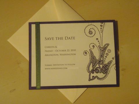 Save the Dates! Inspiration help. Or just kill me now..... :  wedding save the dates 1 whimsical invitations ChristaSTD