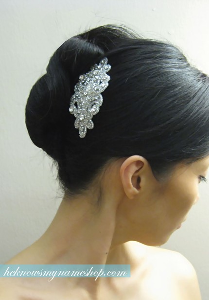 Help me with my details please!!! <3 :  wedding jewelry dress maggie maggie brides maggie sottero angelina Hairclip1