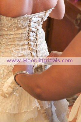 New Custom Made Designer Bridal Gown - With Or W/out Detachable Train : wedding new designer bridal gown with detachable train strapless a line purple dress reception 07.jpg