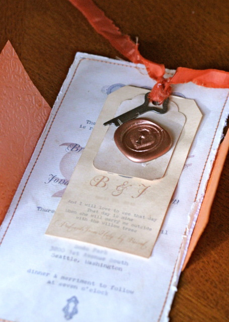 Faux wax seals - Tips & tricks! : wedding wax seals faux wax invites faux wax seals wooden dowel designsponge Myworkofheart