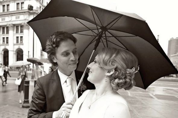Our Brooklyn Bridge Wedding Photos :  wedding photographer brookyn bridge brooklyn manhattan nyc Umbrella