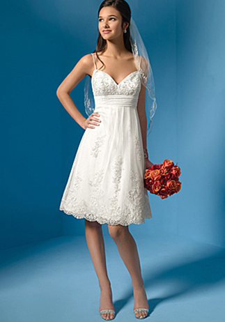 September 2010 Brides ... let's see your dresses! :  wedding sottero jesslyn dress enzoani cheyenne Short Dress