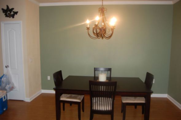 Just painted an accent wall(s) in our apartment!!! Take a look see! :) :  wedding DSC 2118