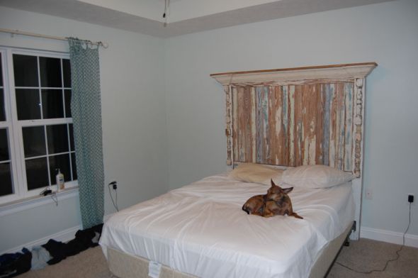 NEW Nightstands with my *UNIQUE* Headboard, need opinions! :  wedding Bedroom