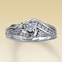 Which ring  should I get my FI?? :  wedding ring wedding band engagement solitaire diamond mens 1 kay jewelers My Kay Ring