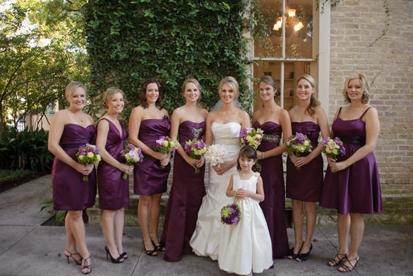 Anyone have eggplant or dark purple bm dresses wedding Wedding BM