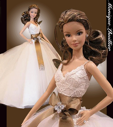 Show off your princess dress! : wedding Monique Lhuillier