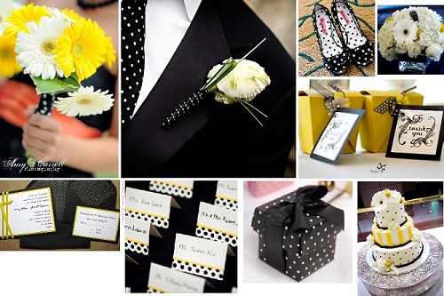 green black and white wedding ideas. We are doing lack and white,