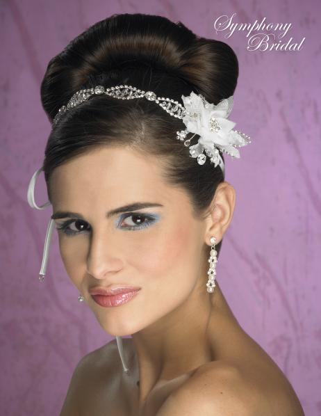 New Ribbon Headbands from Symphony Bridal wedding bridal headband ribbon