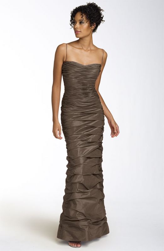 Mother of Bride Dress Suggestions :  wedding mother of the bride attire dress Bronze