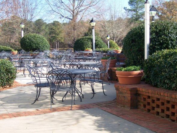 Where is your ceremony location? : wedding ceremony locations wedding GW Outside Patio 2