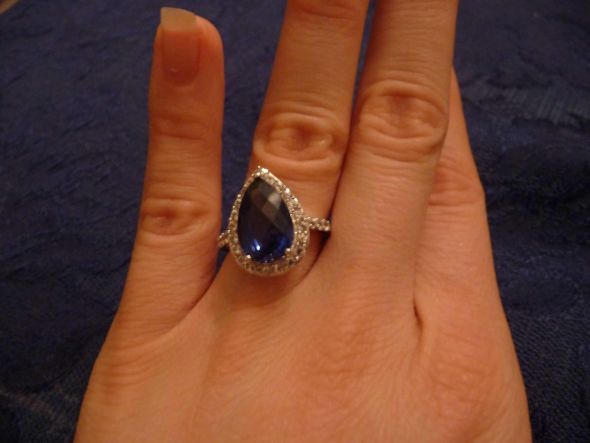 is 3.4 carats too big? :  wedding My Ring Try 2