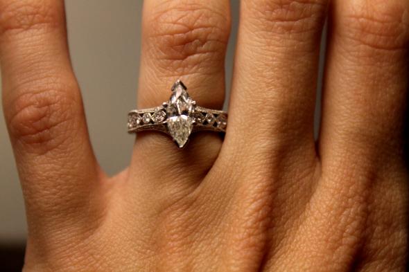 I CAN'T BELIEVE IT, BUT TAKE ME OFF THE LIST! :  wedding engagement proposal ring video pictures love engaged waiting marriage blind Our Ring
