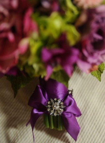 Wedding bouquets with brooches? : wedding Oct 13 2010 023