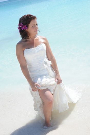 My beachy wedding hair (trial). Thoughts? : wedding Oct 13 2010 631