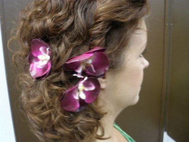My beachy wedding hair (trial).  Thoughts? :  wedding Xfer 1001 008