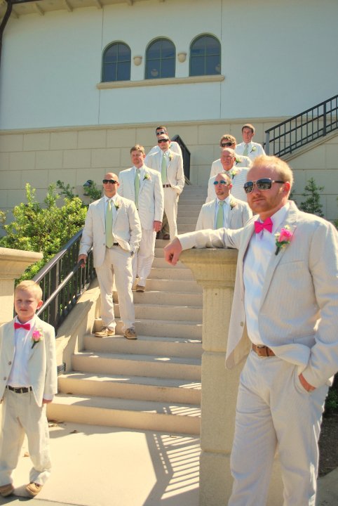 I'm back and I'm a MRS!!! (With pics!) :  wedding Boys