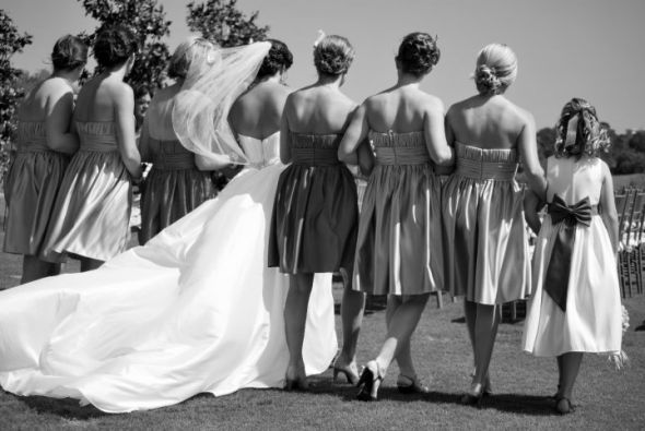 I'm back and I'm a MRS!!! (With pics!) :  wedding Ladieswed