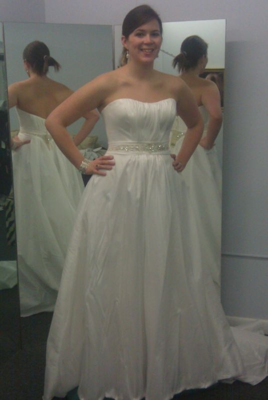 First Dress Fitting was a Success! :  wedding dress fitting Me Dress