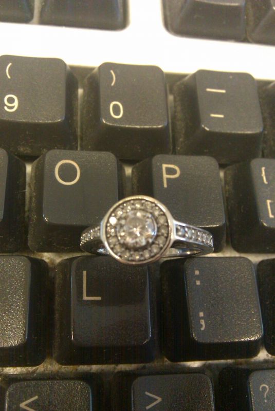 Show 'em off ladies! :) :  wedding Ring
