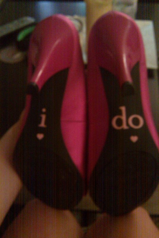 My i do Shoe Stickers! :  wedding shoes Shoes
