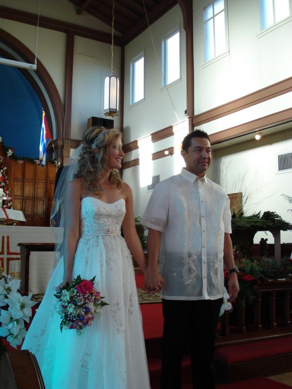 Show me your half up or all down hair photos! :  wedding half up 1 DSC03182