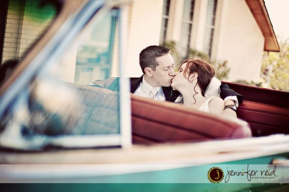 Wedding was a few days ago...Teaser Pics! :  wedding Kisscar