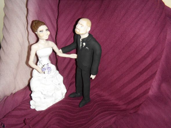 What Cake Topper Are You Going With? :  wedding cake cake topper SDC10972