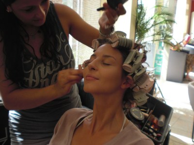 WE'RE MARRIED - first non-pro pics... : wedding bride getting ready Hair 1