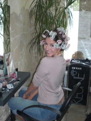 WE'RE MARRIED - first non-pro pics... : wedding bride getting ready Hair 3