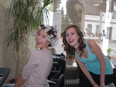 WE'RE MARRIED - first non-pro pics... : wedding bride getting ready Hair 4