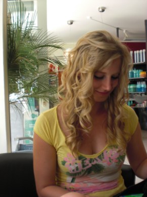 WE'RE MARRIED - first non-pro pics... : wedding bride getting ready Hair 8