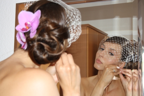 WE'RE MARRIED - first non-pro pics... : wedding bride getting ready Earrings 2