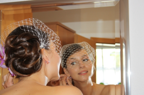 WE'RE MARRIED - first non-pro pics... : wedding bride getting ready Earrings 3