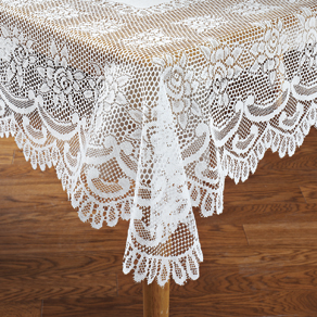 For Sale: White Lace Table cloth/overlay :  wedding Lace
