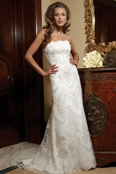 The beautiful dress that I did get. :  wedding CAS 1847 2