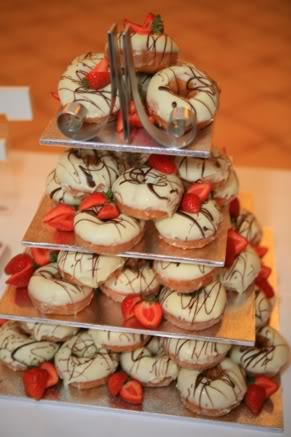 Donuts for our wedding cake? :  wedding Donuts