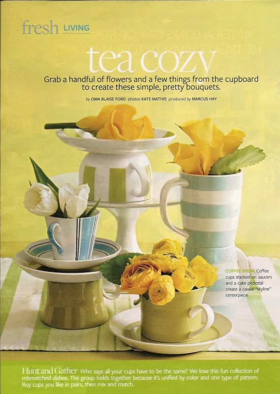 Ideas for using antique tea cups :  wedding Teacups