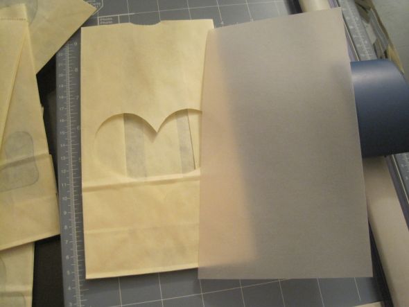 personal paper bag luminaries :  wedding paper bag luminaries ceremony reception IMG 3004
