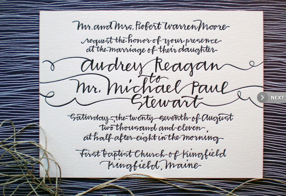 Books/Supplies for DIY Calligraphy? :  wedding diy calligraphy Picture 2
