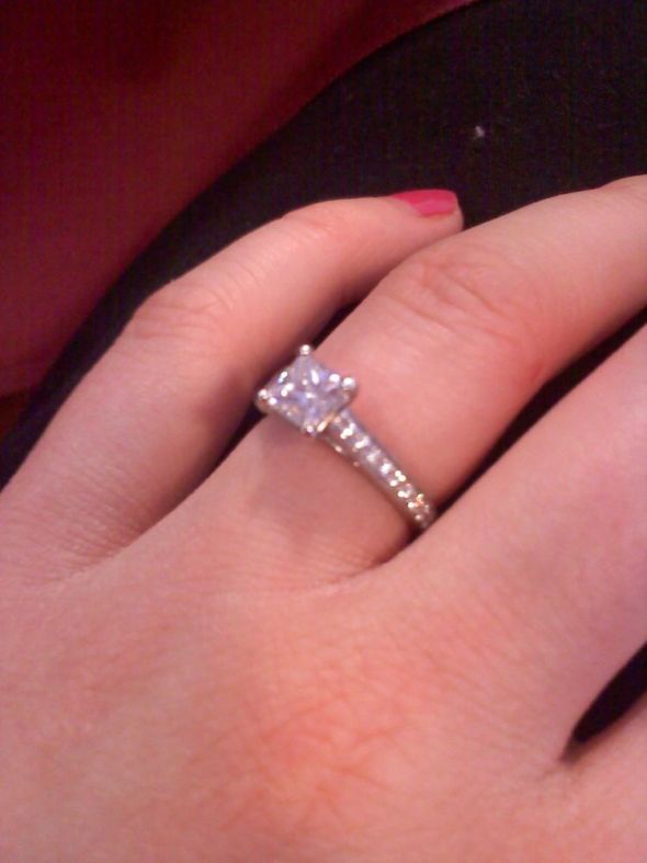 Please show me your thing banned e rings. The thinner the better. Thanks :  wedding thin band e ring 1 1226091228a