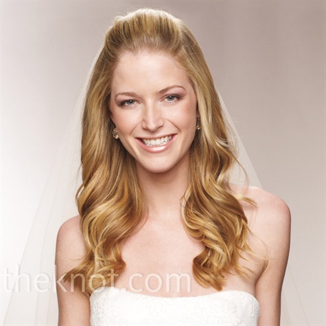 Anyone wearing their hair half up/half down? :  wedding Image475x475
