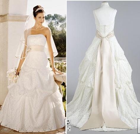 David's Bridal Gowns...who has one? : wedding davids bridal full figured 1 budget Mydbdress