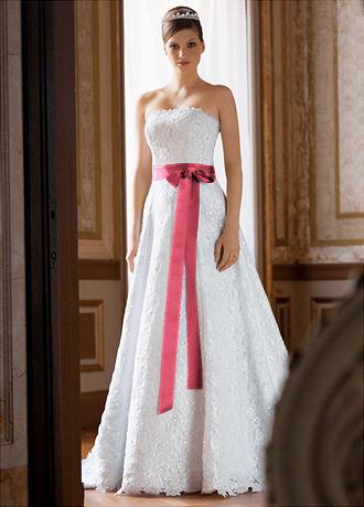 Show me your dress with a sash! :  wedding Ct2406 D 2 Psd