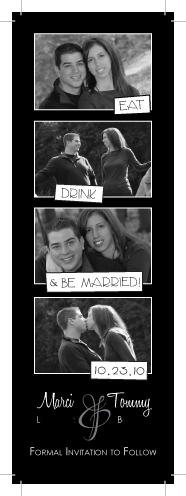 Let me see your..... :  wedding save the dates 1 stationery EatDrinkBeMarried